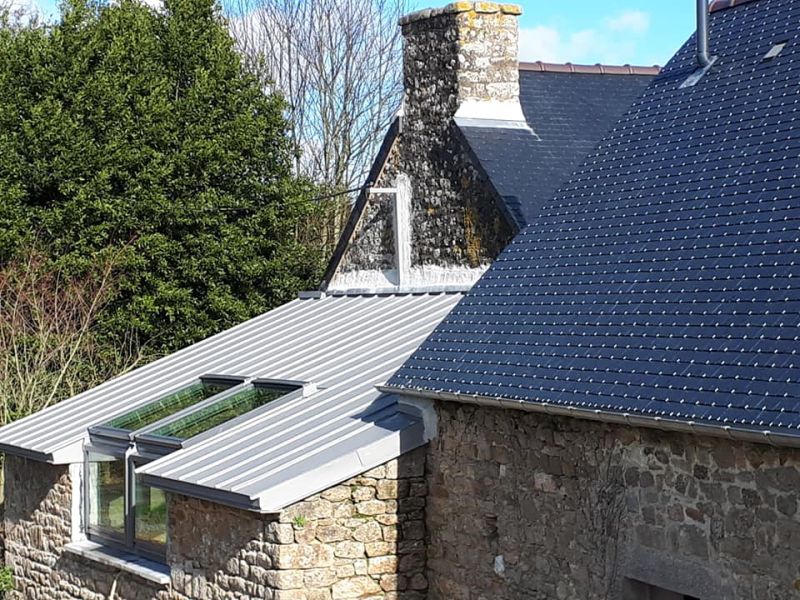 Toiture bac acier par gautier toiture guingamp